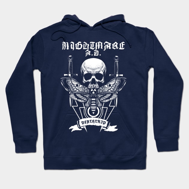 NIGHTMARE A.D. "Deathtrip" Hoodie by lilmousepunk